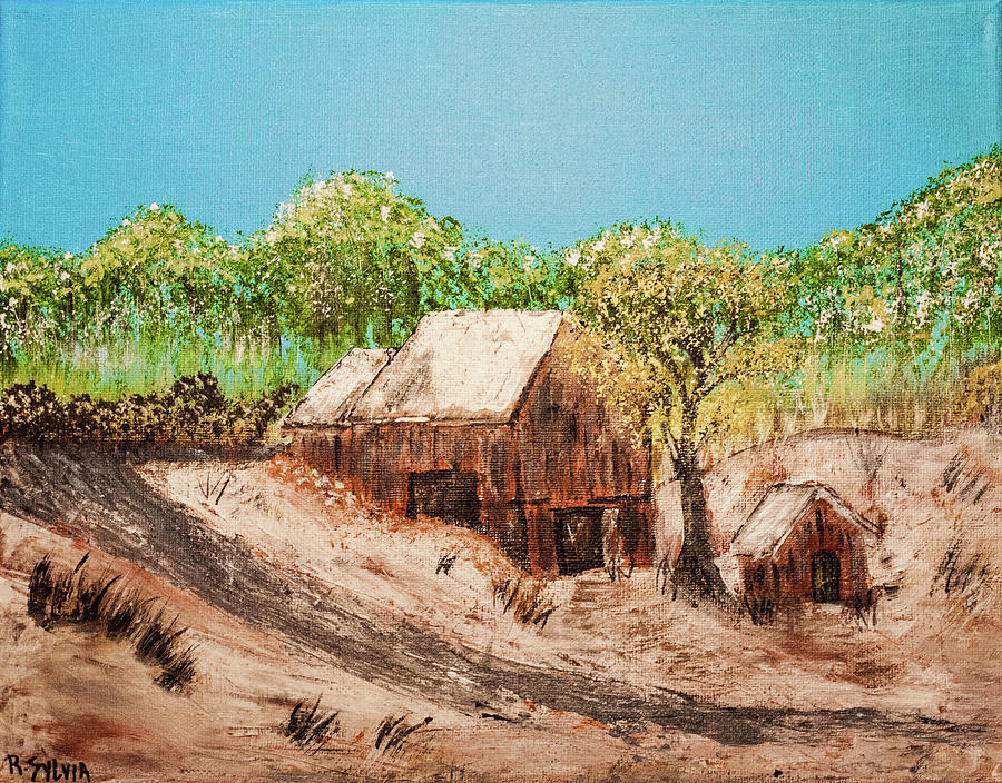 Barn On The Hill by Randy Sylvia Barn On The Hill by Randy Sylvia