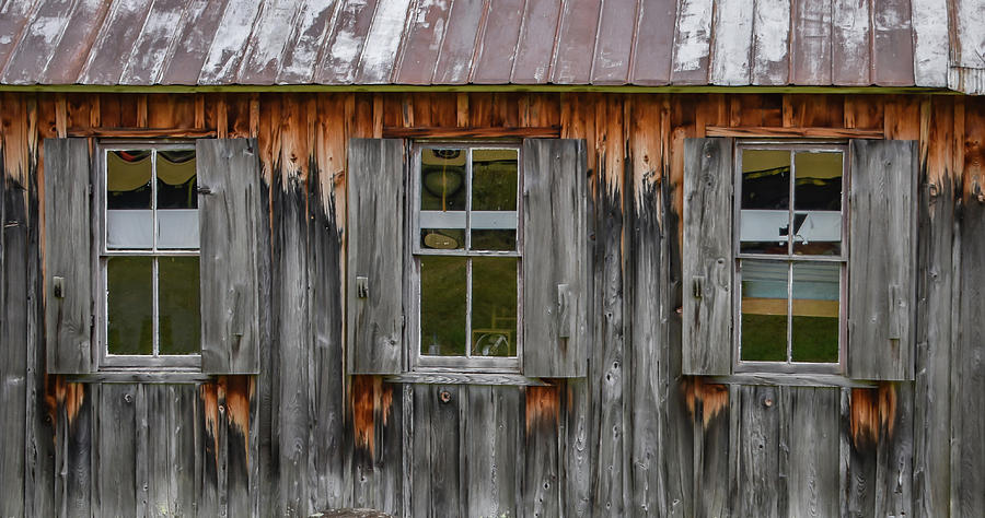 Barn Windows Photograph by Michelle Wittensoldner