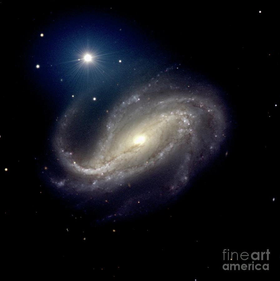 barred spiral galaxy images