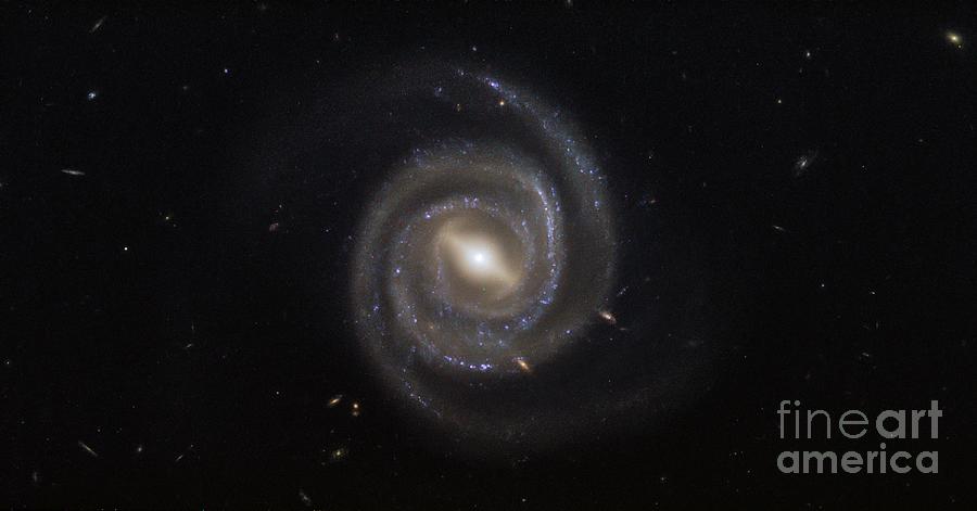 Barred Spiral Galaxy Ugc 6093 Photograph by Nasa/esa/hubble/stsci/science Photo Library
