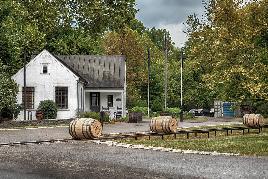 Barrel Rolling at Woodford Reserve Photograph by Susan Rissi Tregoning
