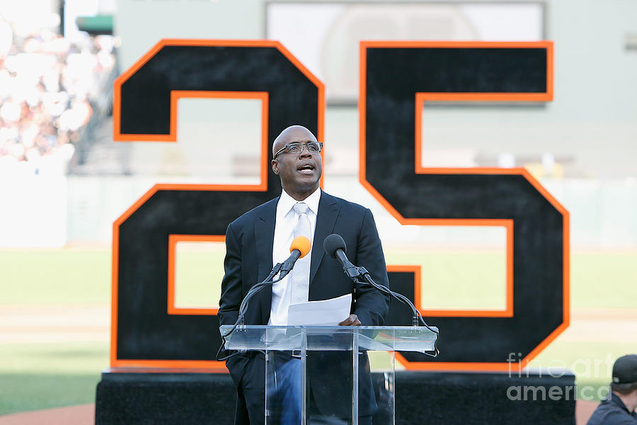Barry Bonds San Francisco Giants Number Photograph by Lachlan Cunningham Barry Bonds San Francisco Giants Number Photograph by Lachlan Cunningham