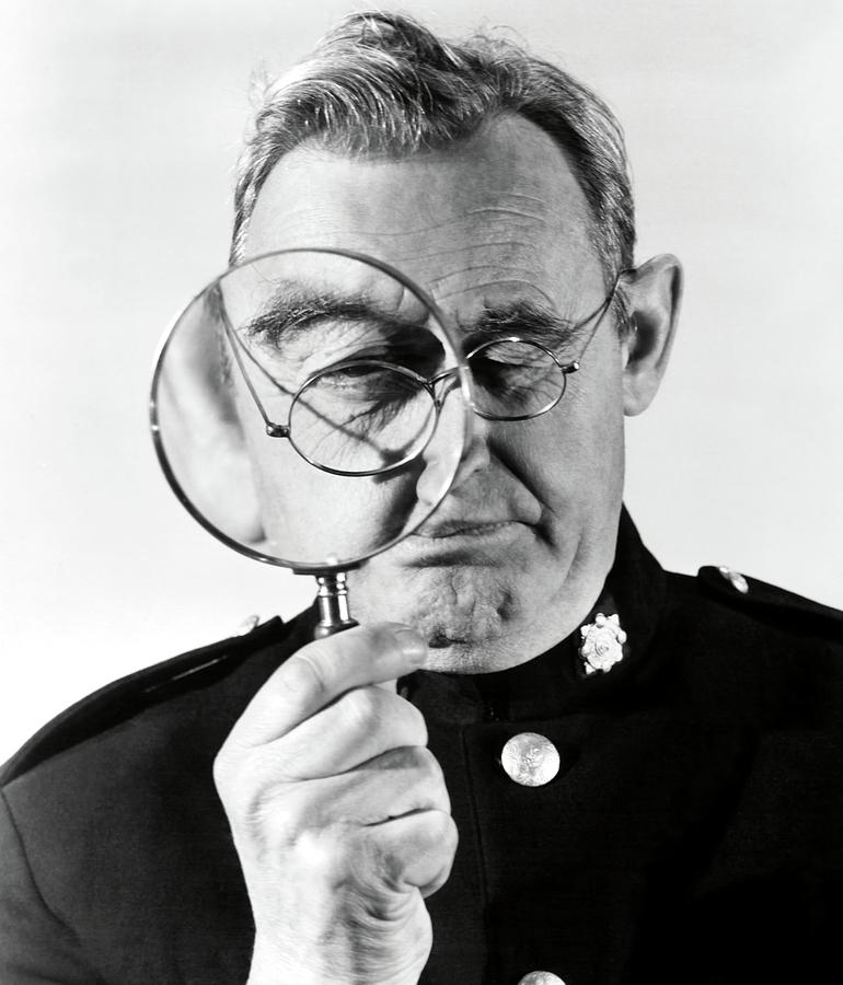BARRY FITZGERALD in TOP O THE MORNING -1949-. Photograph by Album
