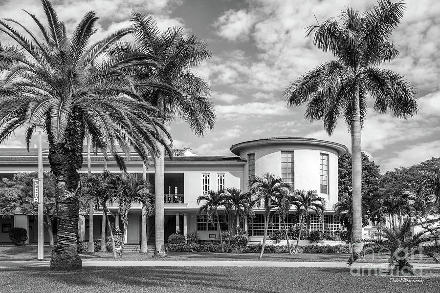 Barry University Adrian Hall  Photograph by University Icons