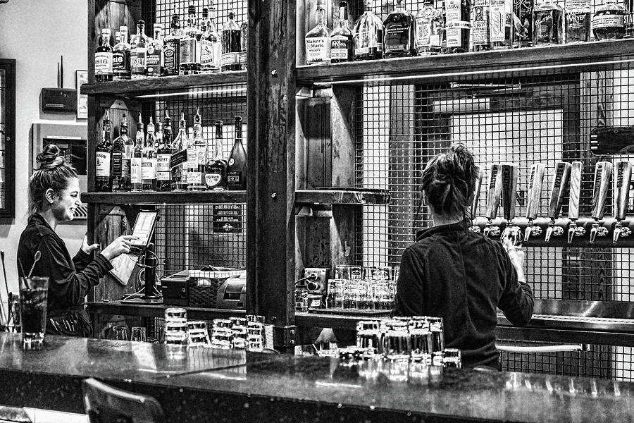 Bartenders Photograph by Sharon Popek