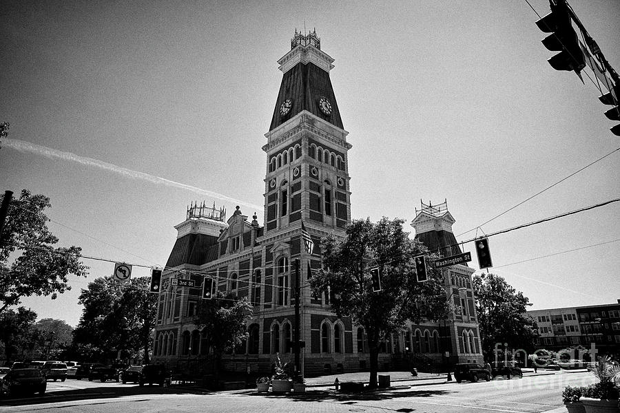 Bartholomew County Courthouse Building Columbus Indiana USA Photograph ...