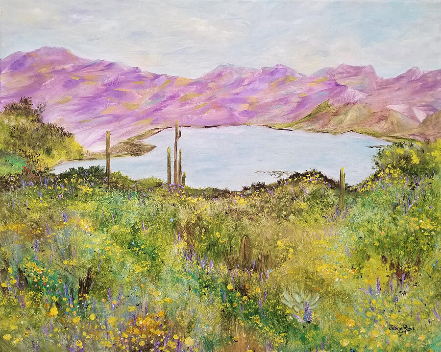 Bartlett Lake in Spring by Judith Rhue Bartlett Lake in Spring by Judith Rhue
