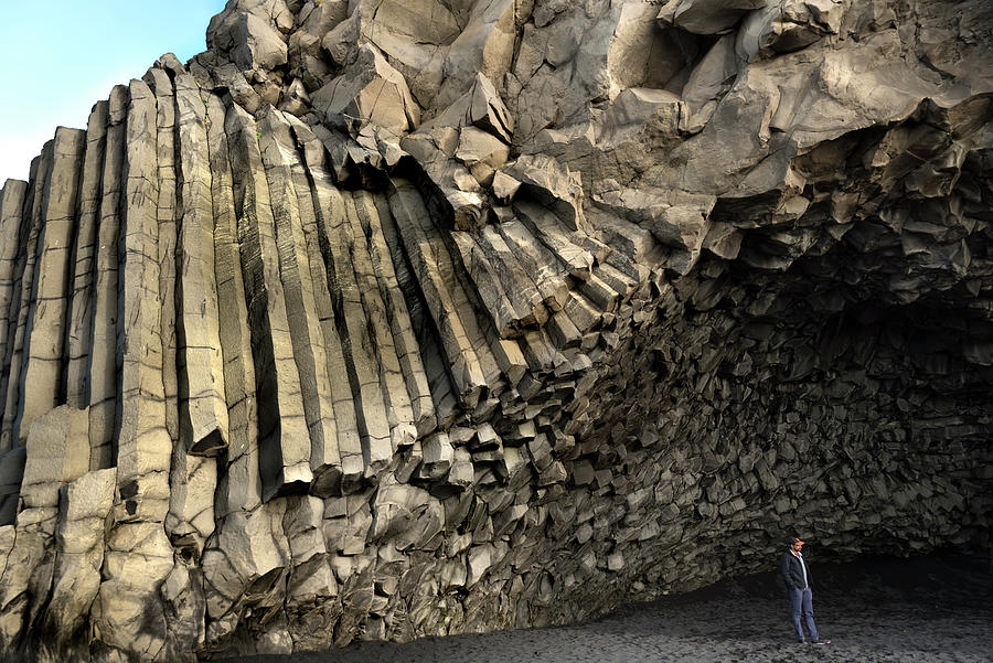 Basalt columns cave on Reynisfjara beach Photograph by RicardMN Photography