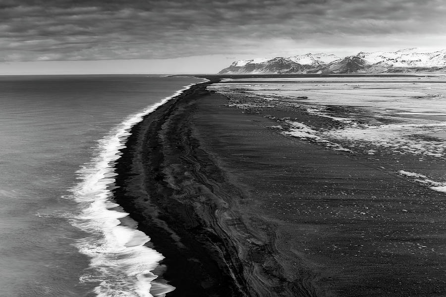 Beach Photograph - Basalt Curve by Michael Blanchette Photography