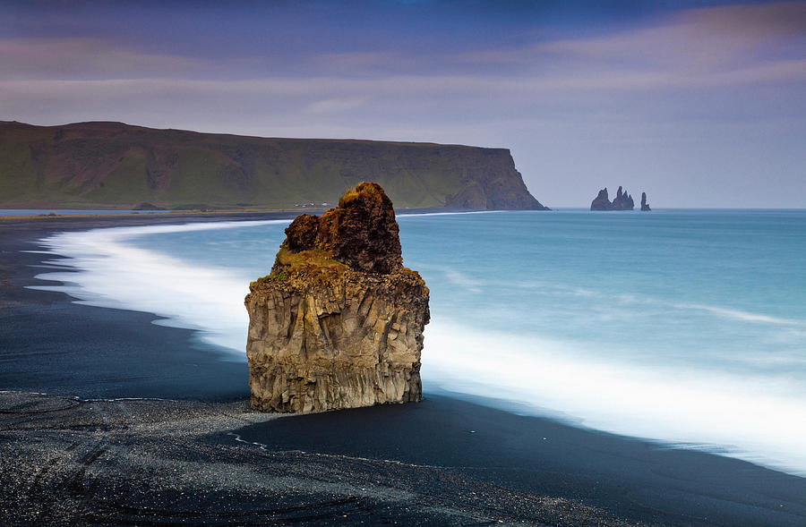 Basalt Rock Formations, Iceland Digital Art by Olimpio Fantuz - Pixels