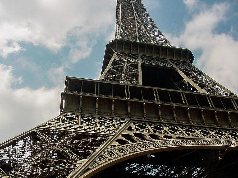 Base of the Eiffel Tower Photograph by Deidra Witt