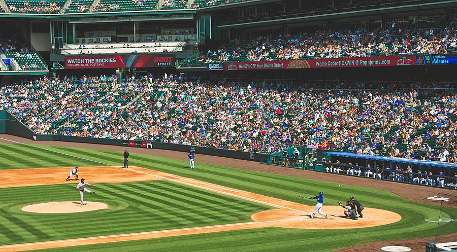 Home Of The Colorado Rockies - Coors Field Photograph by Mountain Dreams -  Pixels