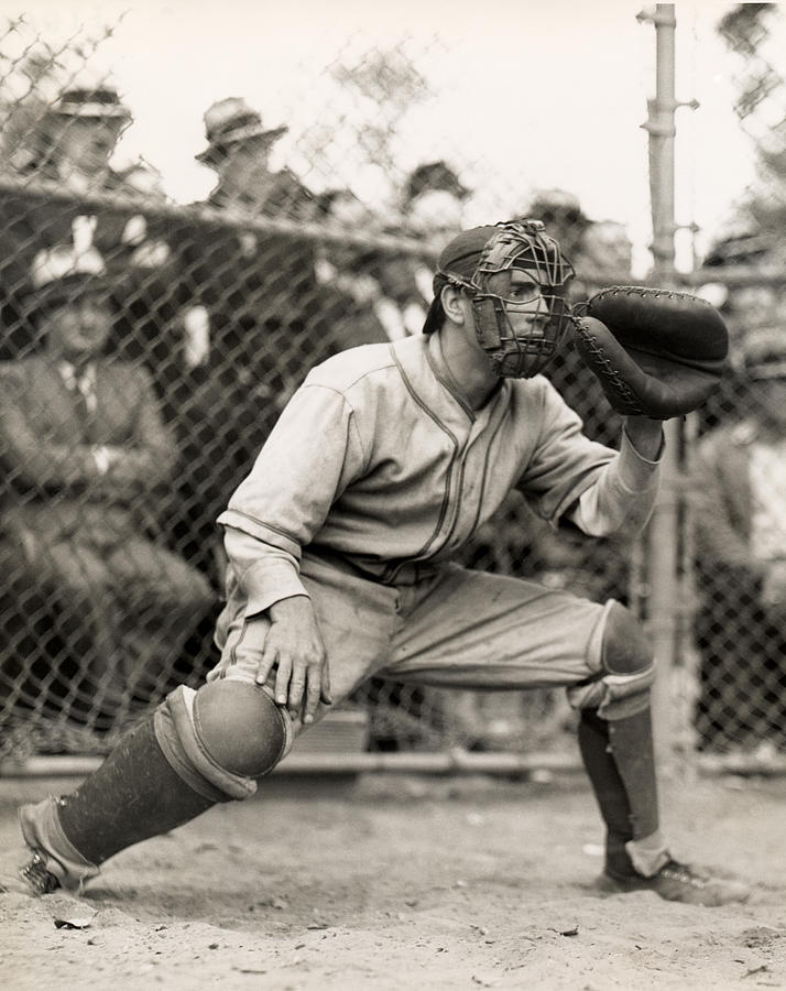 Baseball Catcher Photograph by George Marks