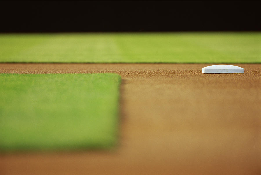 Baseball Diamond Photograph by William R. Sallaz