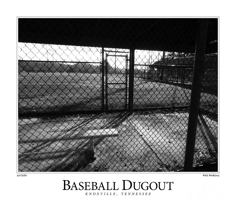 Baseball Dugout Photograph by Phil Perkins