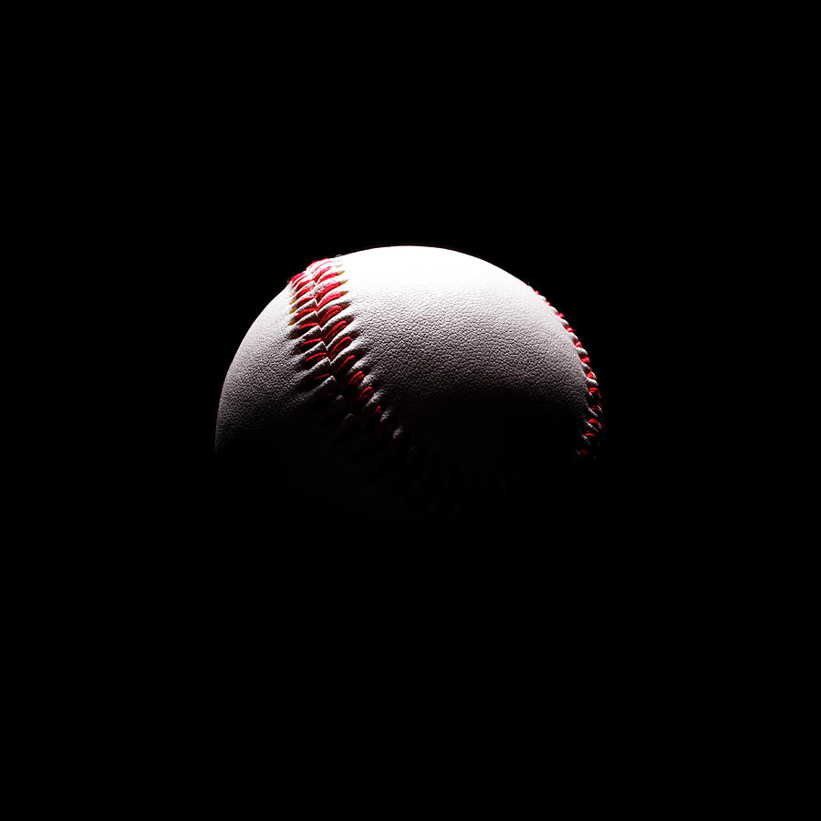 Baseball In Shadows Photograph by Thomas Northcut