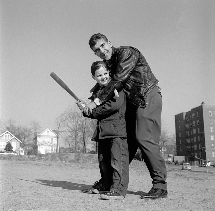 Baseball Lesson Photograph by Orlando Baseball Lesson Photograph by Orlando