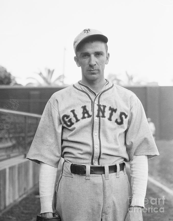 Baseball Player Carl Hubbell Photograph by Bettmann