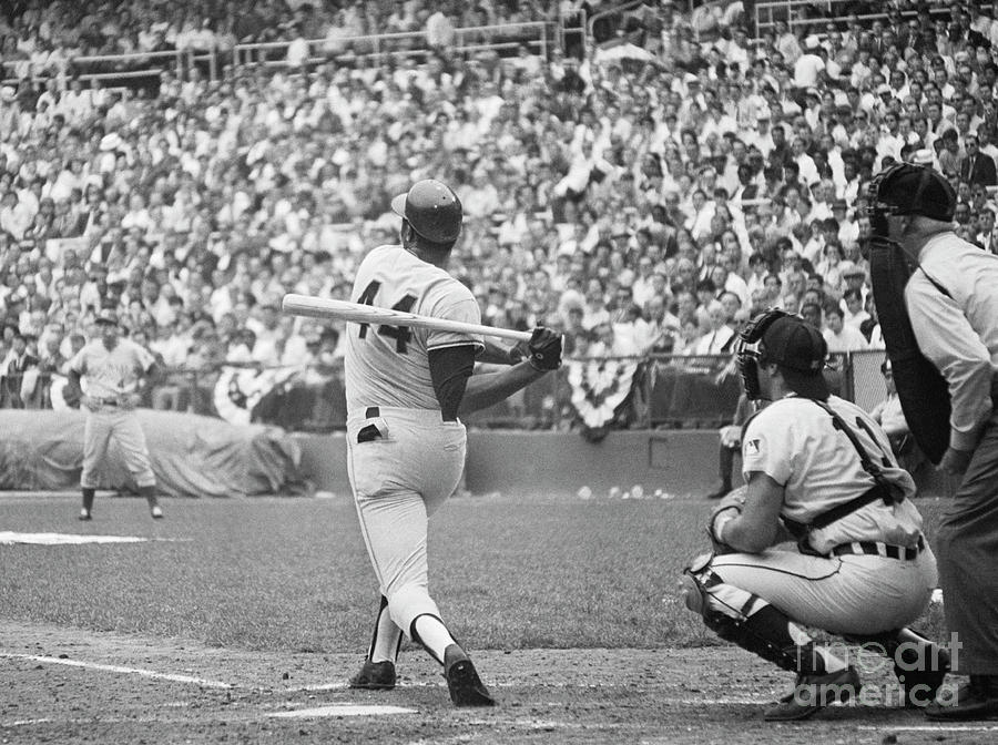 Baseball Player Willie Mccovey At Bat Photograph by Bettmann