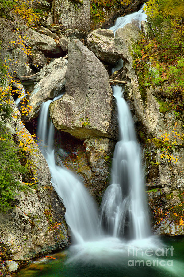 Bash Bish Falls Closeup Photograph by Adam Jewell