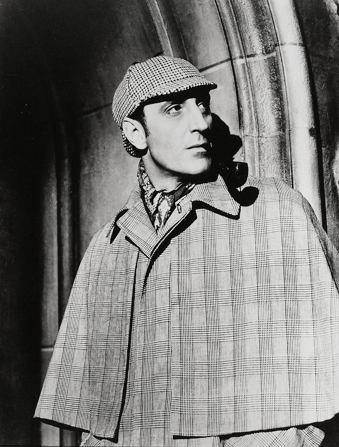 BASIL RATHBONE in THE ADVENTURES OF SHERLOCK HOLMES -1939-. Photograph by Album