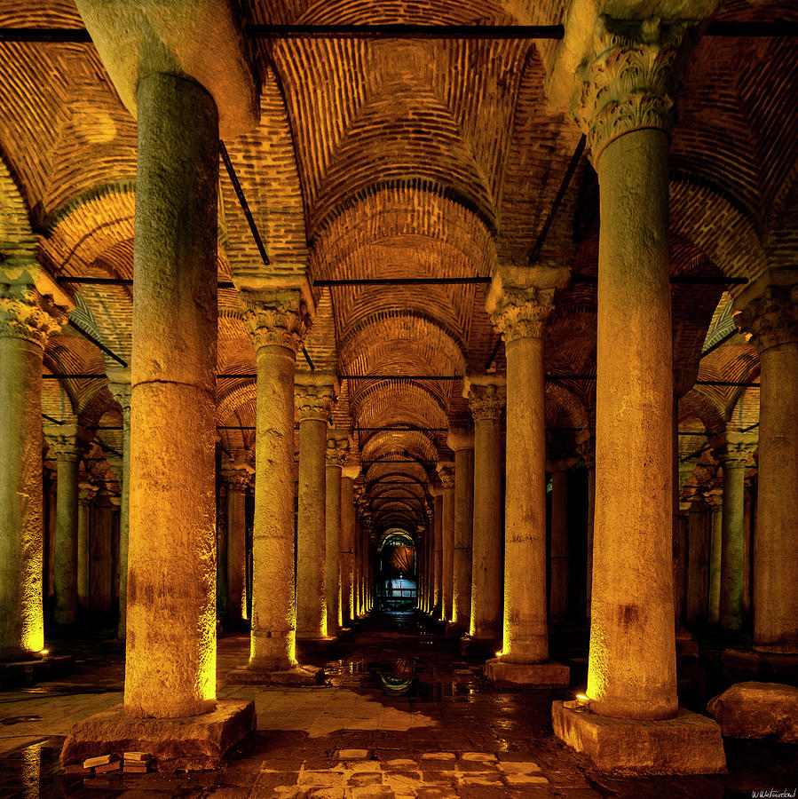 Basilica Cistern Istanbul 01 Photograph by Weston Westmoreland