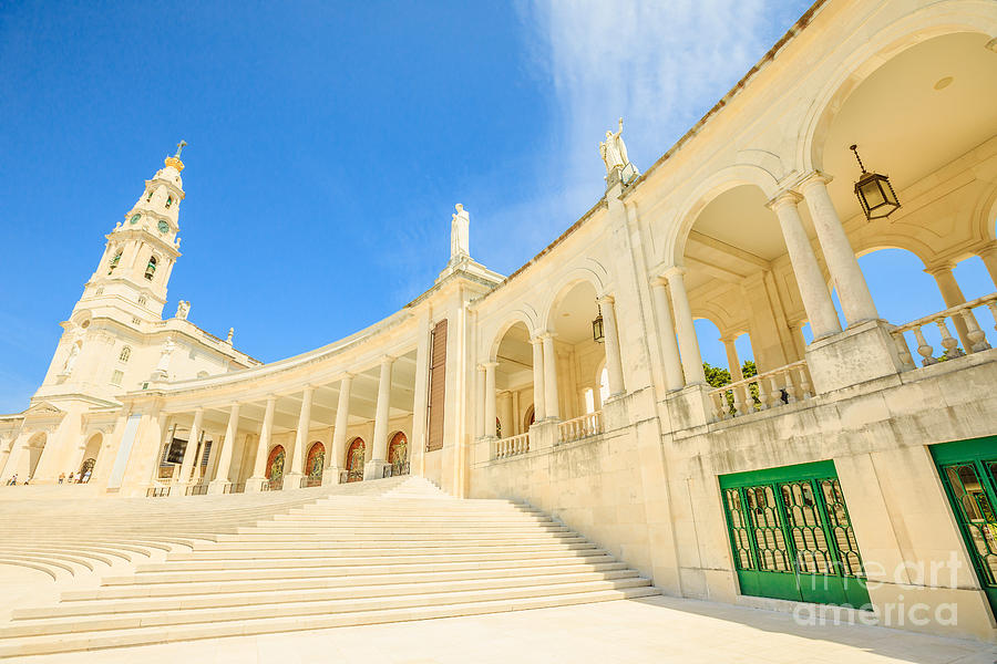 Basilica of Nossa Senhora Fatima Photograph by Benny Marty