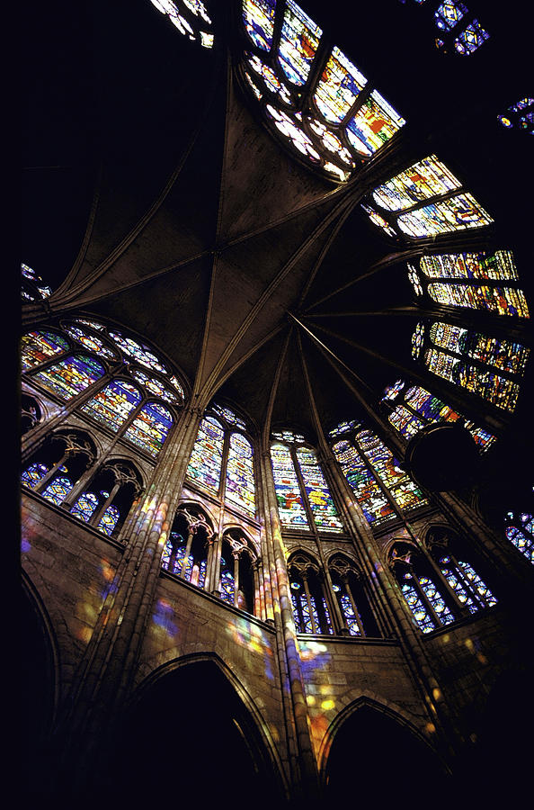 1960-1969 Photograph - Basilica Of Saint-Denis by Loomis Dean
