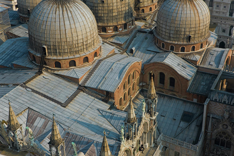 Basilica San Marco, Venice, Italy Photograph by Peter Adams