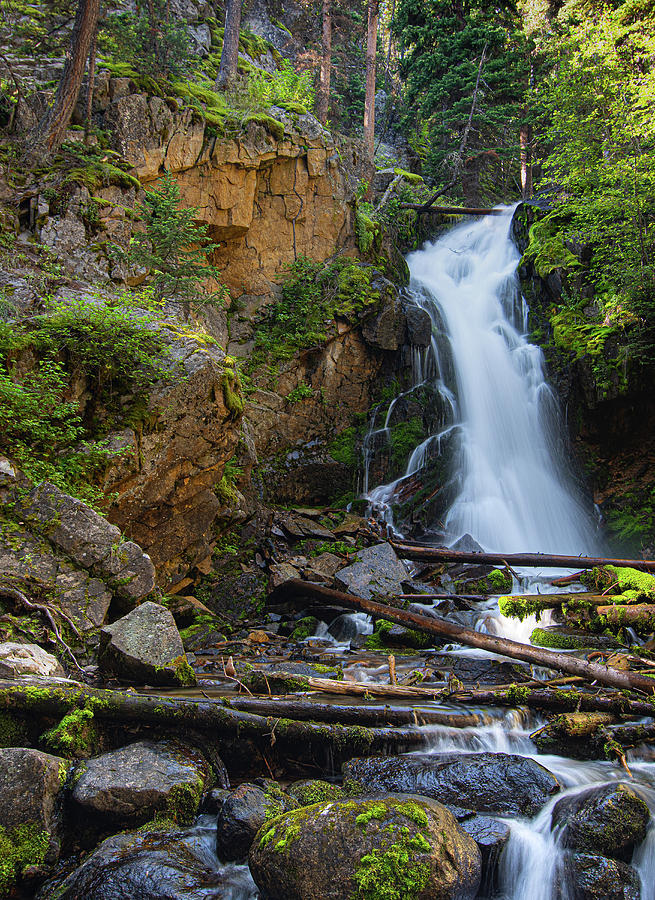 Basin Creek Falls by Gary Beeler Basin Creek Falls by Gary Beeler