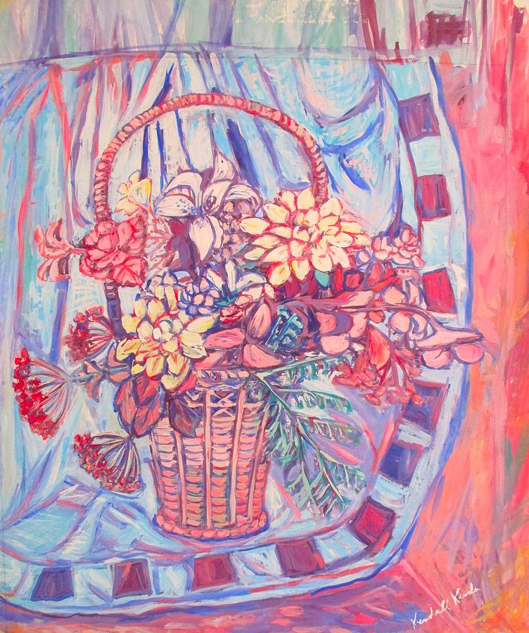 Basket of Yellow by Kendall Kessler Basket of Yellow by Kendall Kessler
