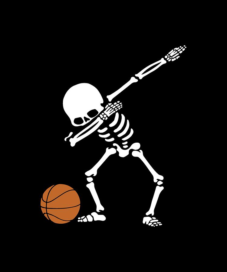 Basketball Dab skeleton funny ball play game satan baseball game ...