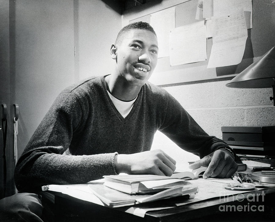 Basketball Player Wilt Chamberlain Photograph by Bettmann