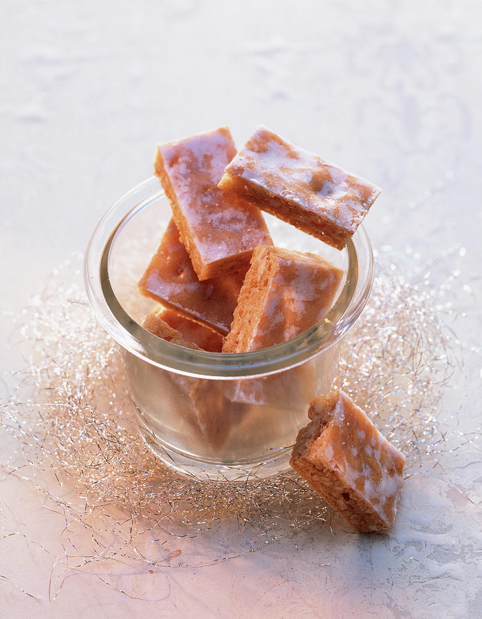 Basler Leckerli honey Biscuits With Almonds And Orange Zest Photograph by Tre Torri