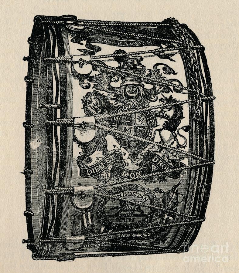 Bass Drum Drawing by Print Collector