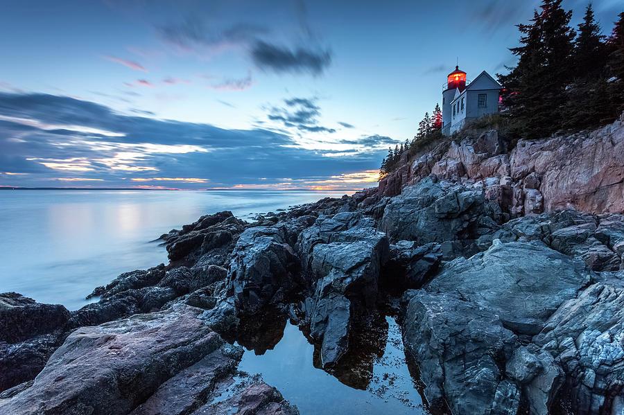 Bass Harbor Lighthouse, Maine, USA Photograph by Luboslav Tiles - Fine ...