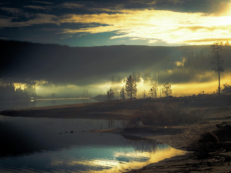 Bass Lake Morning No 3 Photograph by Christian Mueller - Fine Art America