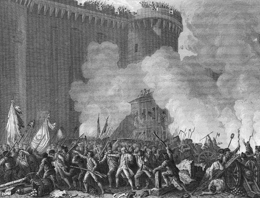 Bastille Attack In French Revolution Photograph by Kean Collection