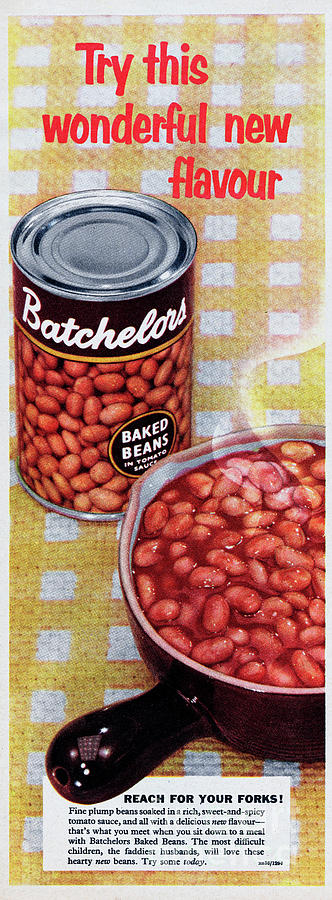 Batchelors Baked Beans Photograph by Picture Post
