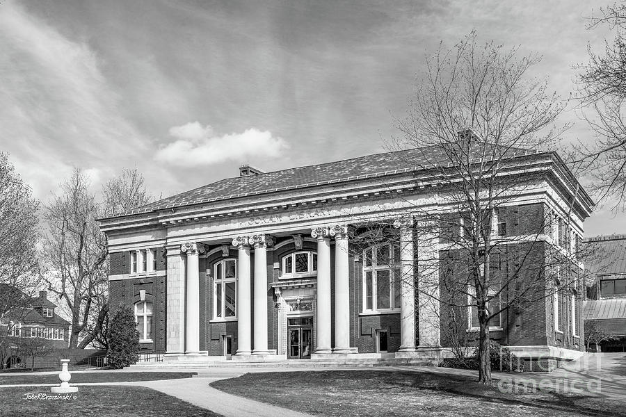 Bates College Coram Library Photograph by University Icons