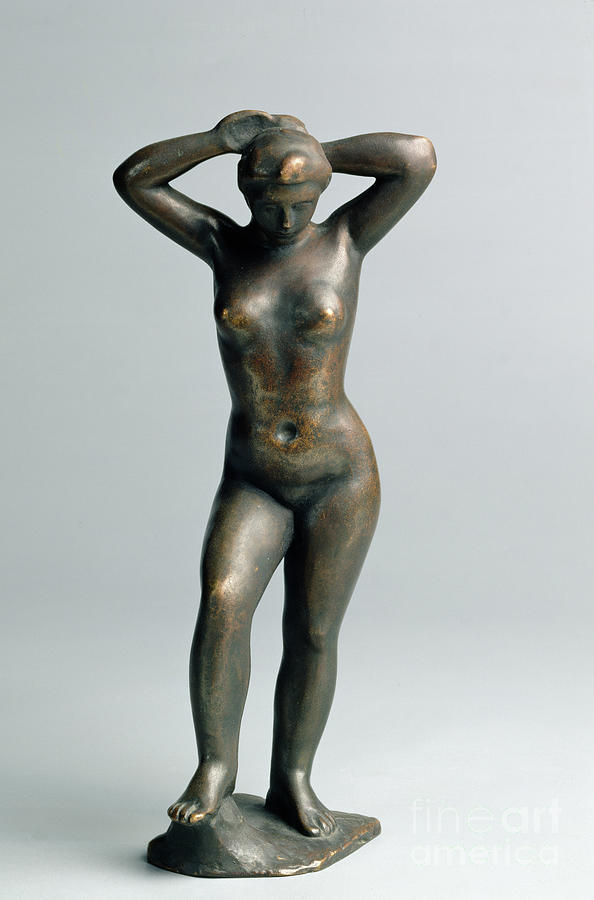 Bather, 1898 Photograph by Aristide Maillol