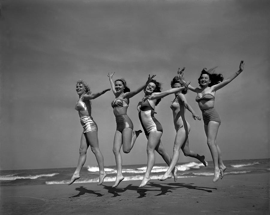 Bathing Suits Photograph by Robert Natkin