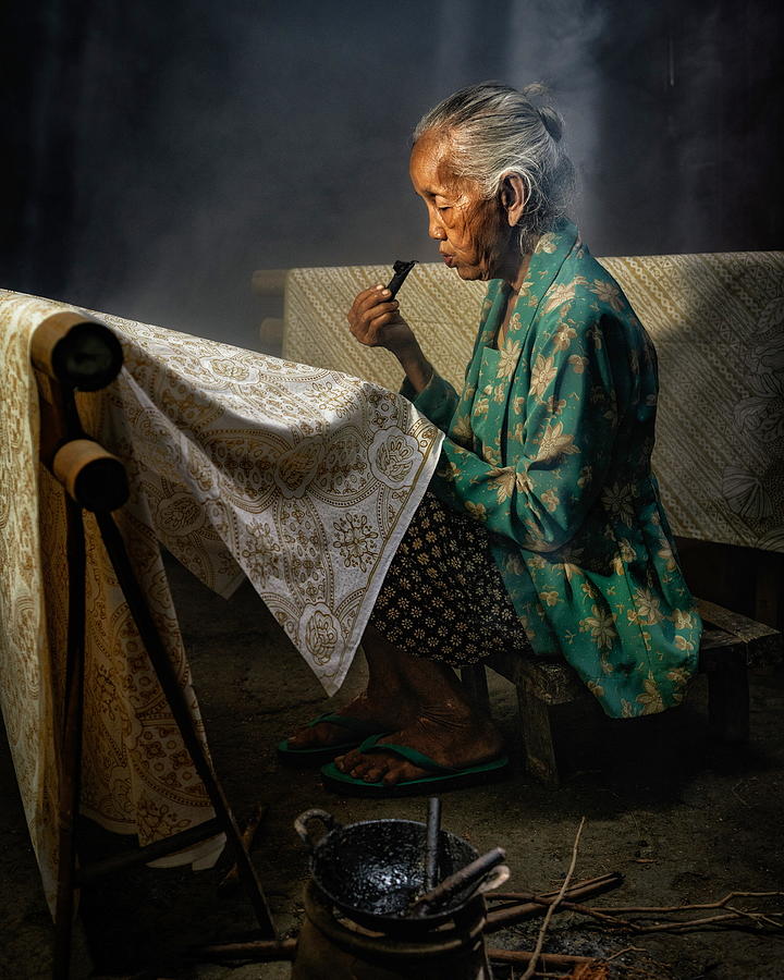 Batik Grandma Photograph by Lety Liza