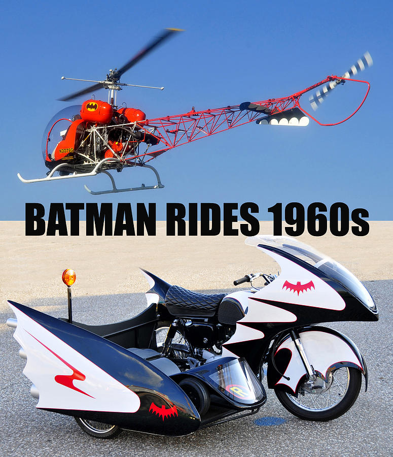 Batman rides of the 1960s Photograph by David Lee Thompson