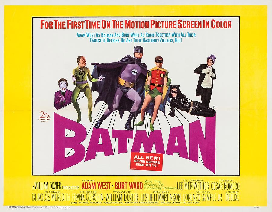BATMAN THE MOVIE -1966- -Original title BATMAN-. Photograph by Album -  Pixels