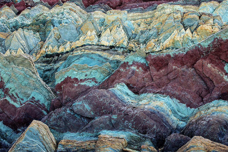 Batsfjord Rock Pattern Photograph by Heike Odermatt