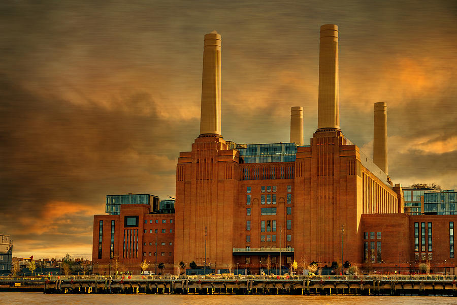 London Photograph - Battersea Power  Station by Isabelle Dupont