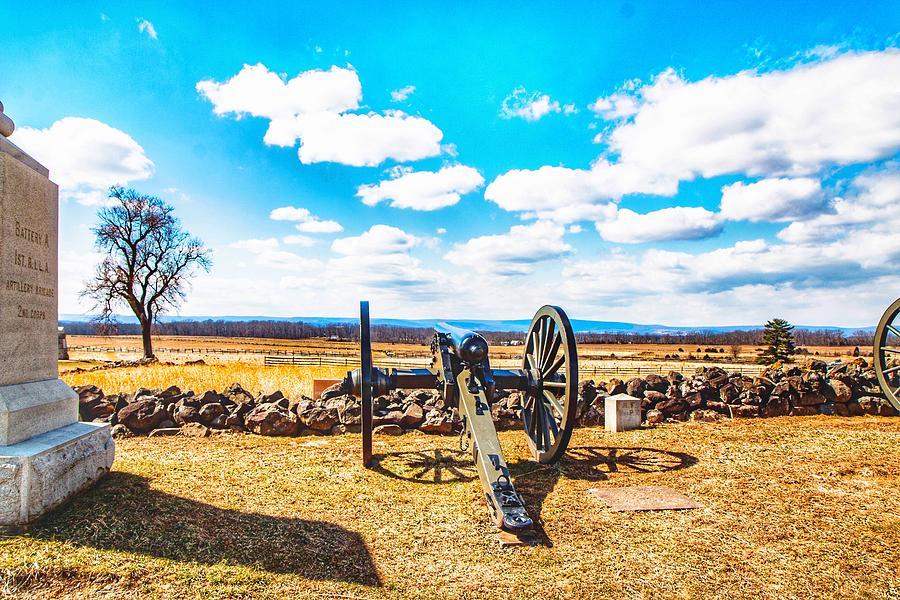 Battery A 1st Rhode Island Light Artillery Photograph by William E ...