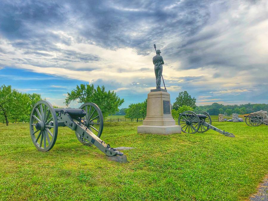 Battery F 1st Pennsylvania Light Artillery Photograph By William E Rogers