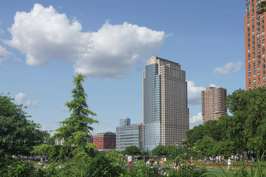 Battery Park City Lawn by Cate Franklyn Battery Park City Lawn by Cate Franklyn